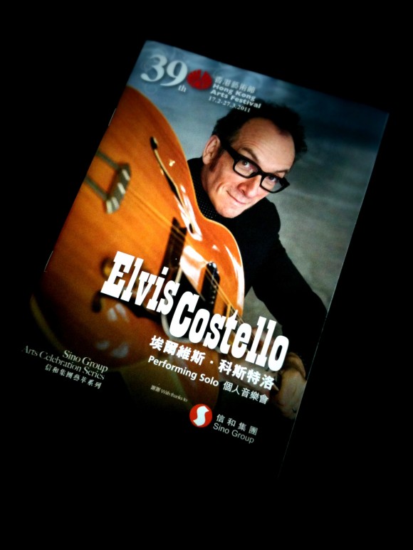 Elvis Costello Hong Kong Arts Festival